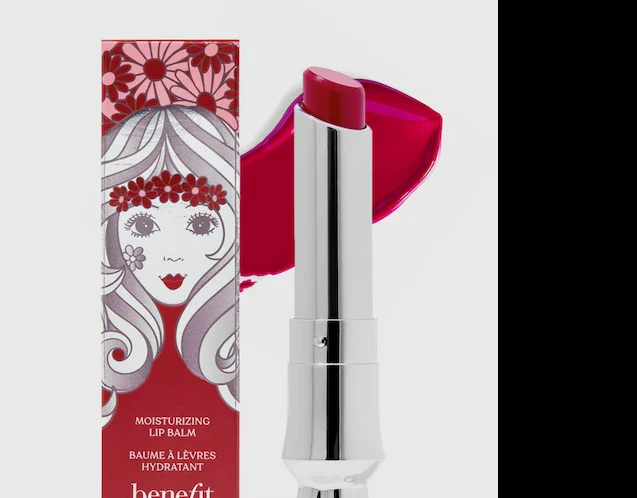 Benefit California Kissin Colorbalm Moisturizing Lip Balm - 111 Pomogranate - Image 3