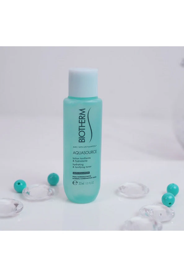 Biotherm Aquasource Hydrating & Tonifying Toner - 30ml - Image 5