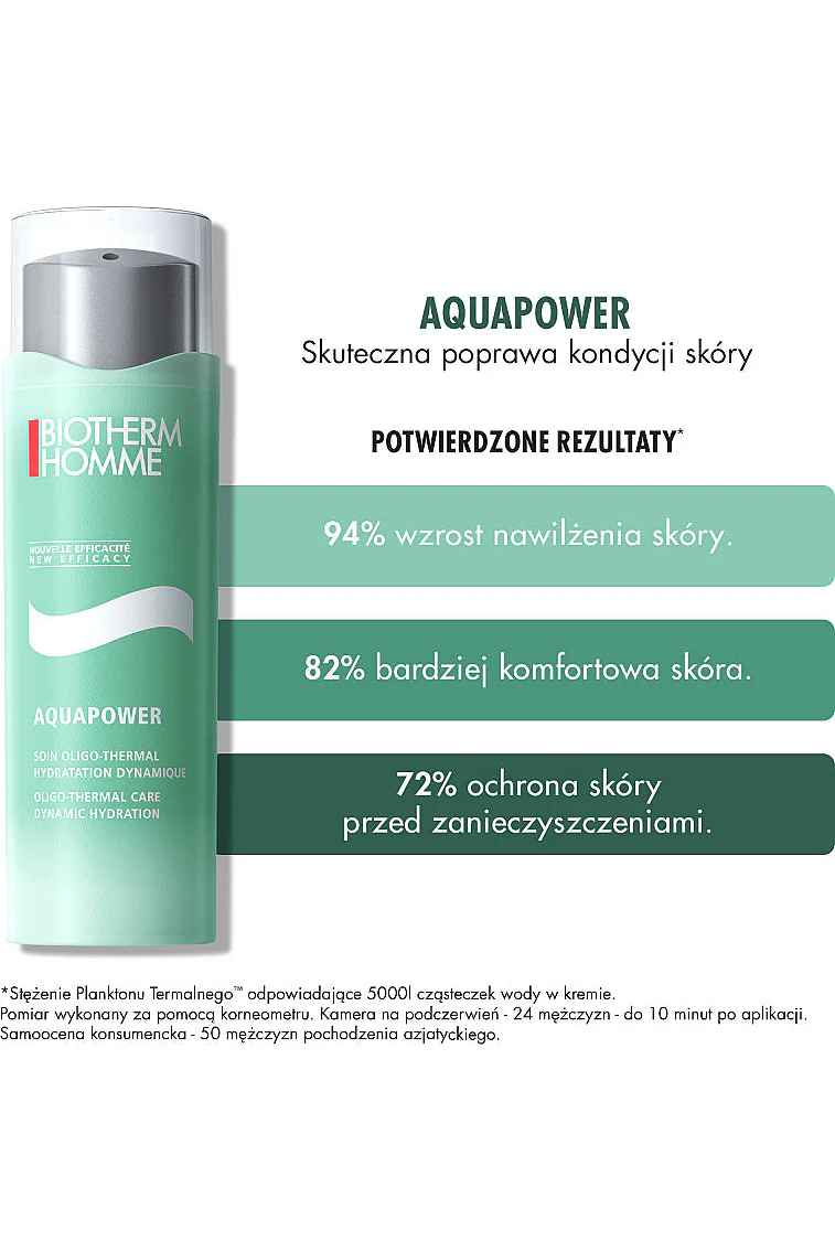 Biotherm Homme Aquapower Oligo Thermal Care Dynamic Hydration - 20ml - Image 8
