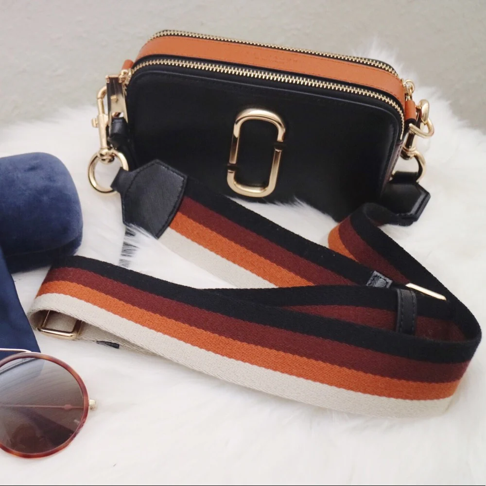 Marc Jacobs The Snap Shot Bag Small - Black Chocolate - Image 11