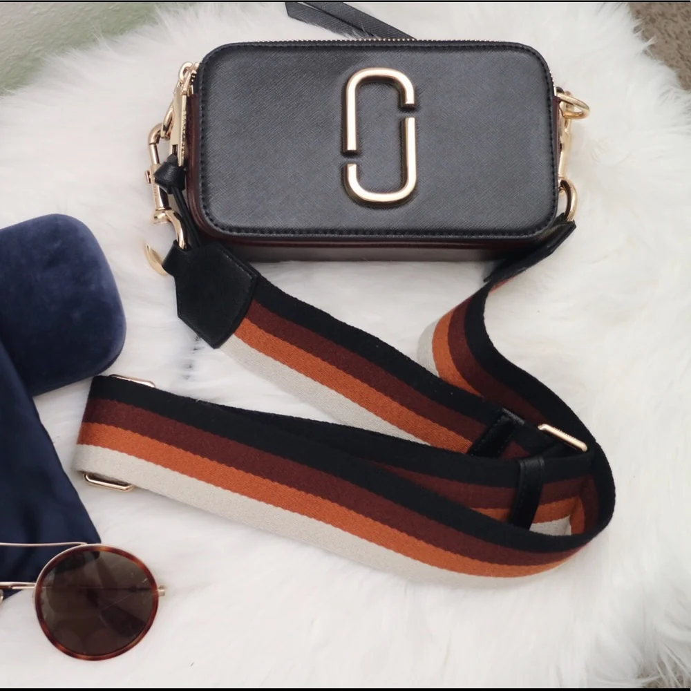 Marc Jacobs The Snap Shot Bag Small - Black Chocolate - Image 7