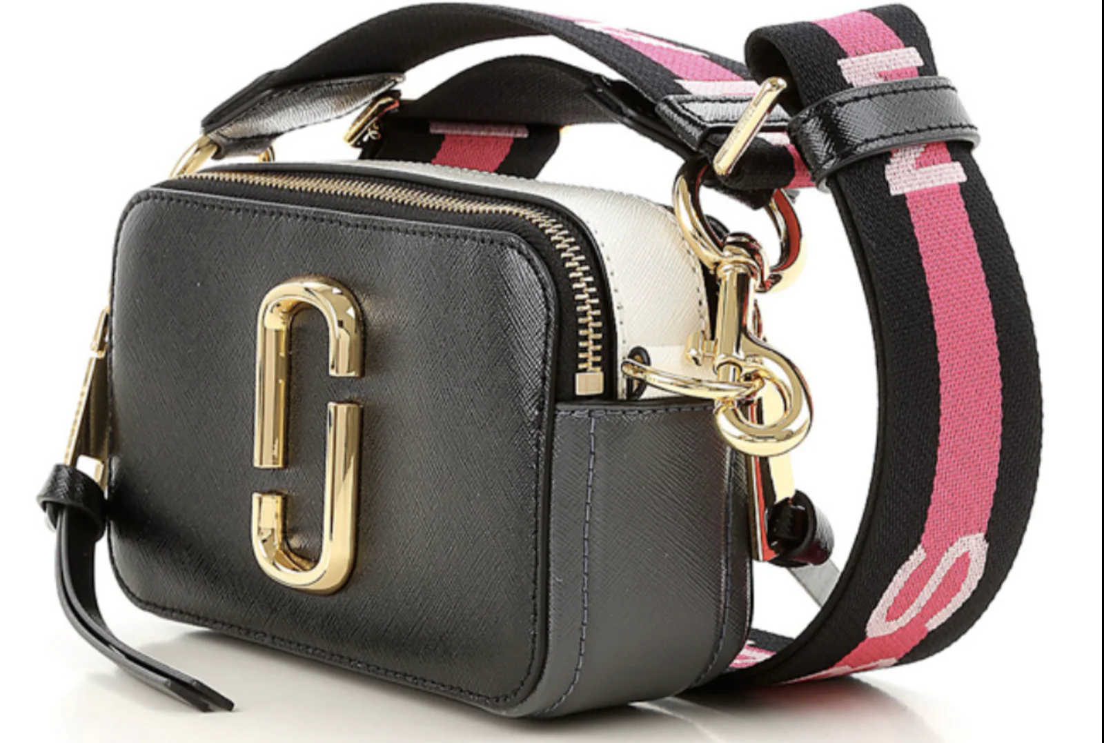 Marc Jacobs The Snap Shot Bag Small  - Black Multi 2 - Image 3