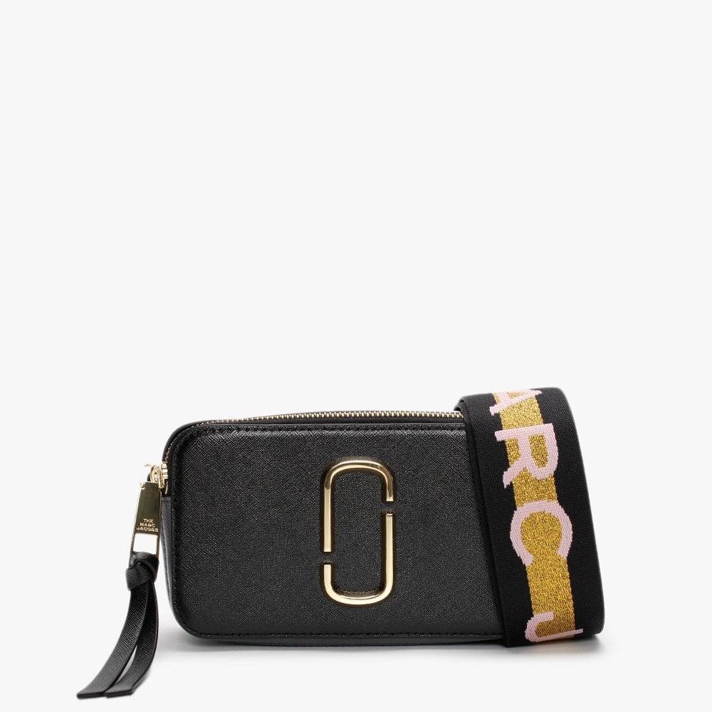 Marc Jacobs The Snap Shot Bag Small - Black Multi - Image 5