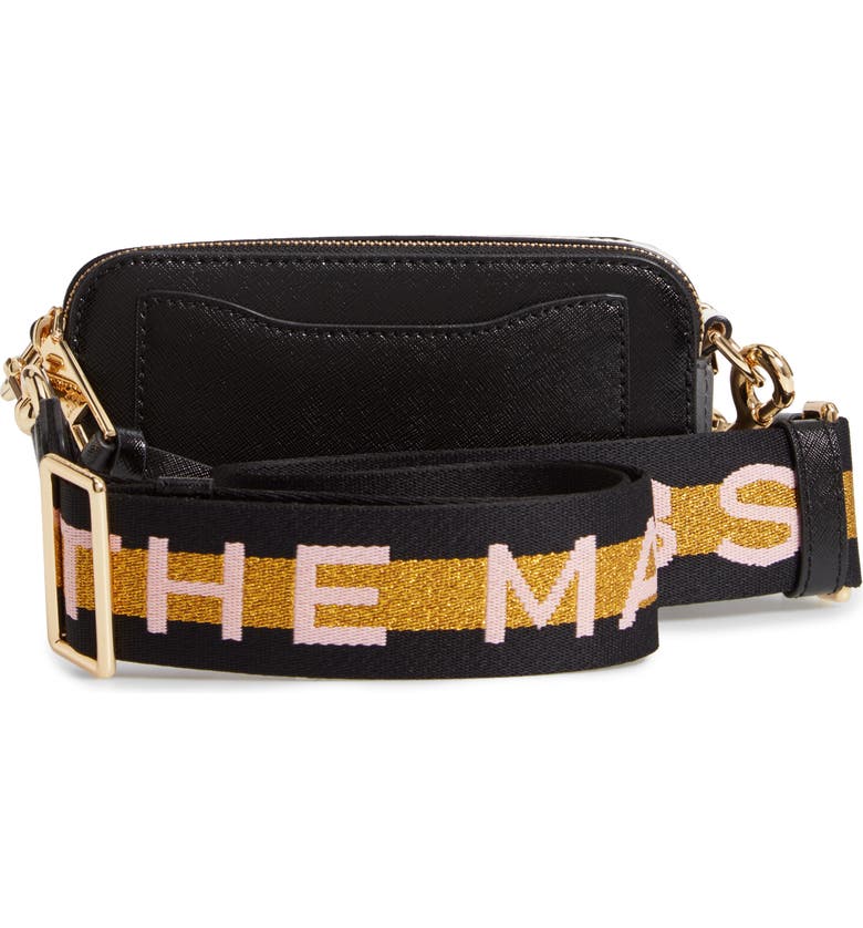 Marc Jacobs The Snap Shot Bag Small - Black Multi - Image 7
