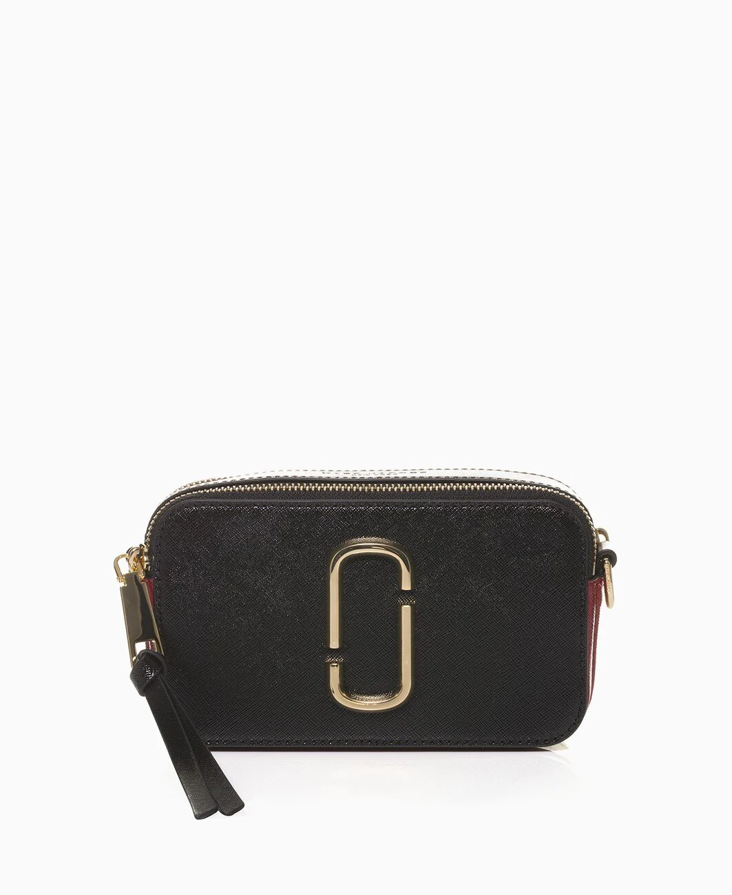 Marc Jacobs The Snap Shot Bag Small - Black Red - Image 5