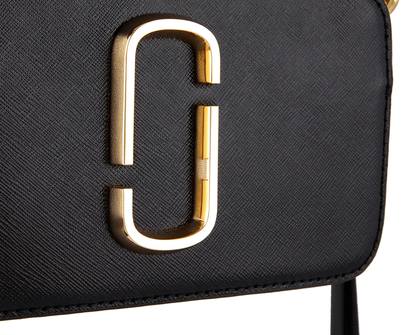 Marc Jacobs The Snap Shot Bag Small - Black Red - Image 7