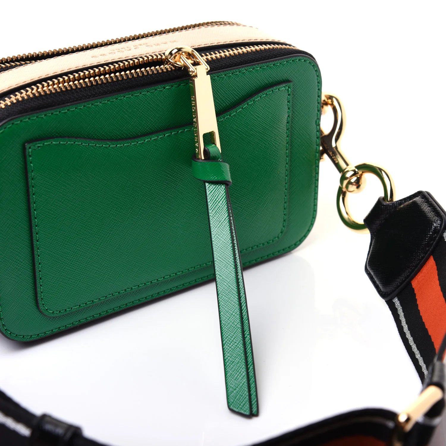 Marc Jacobs The Snap Shot Bag Small  - Green Multi - Image 13