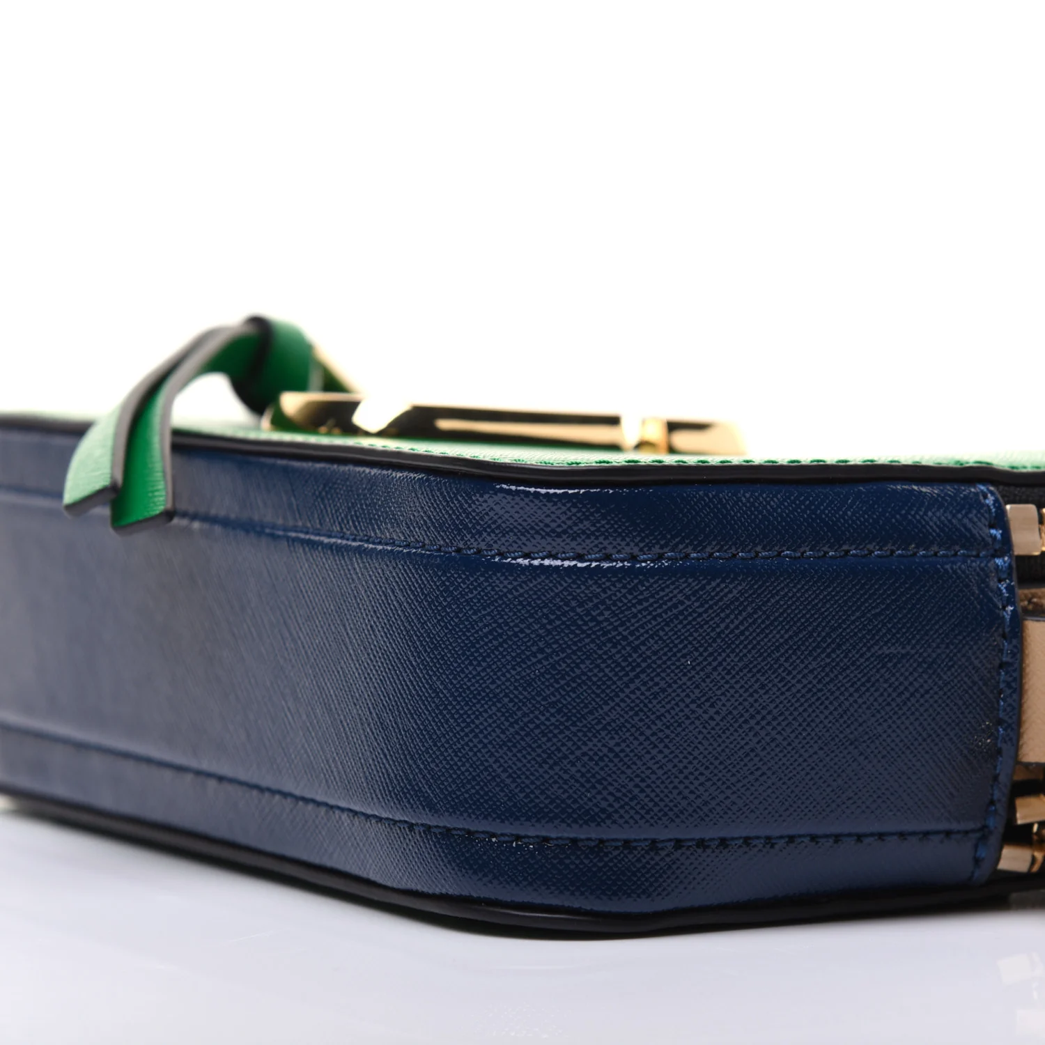 Marc Jacobs The Snap Shot Bag Small  - Green Multi - Image 14