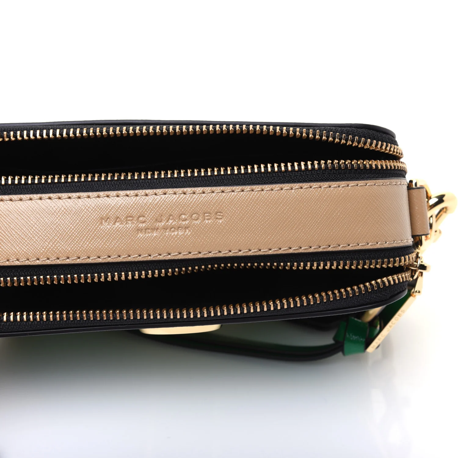 Marc Jacobs The Snap Shot Bag Small  - Green Multi - Image 6