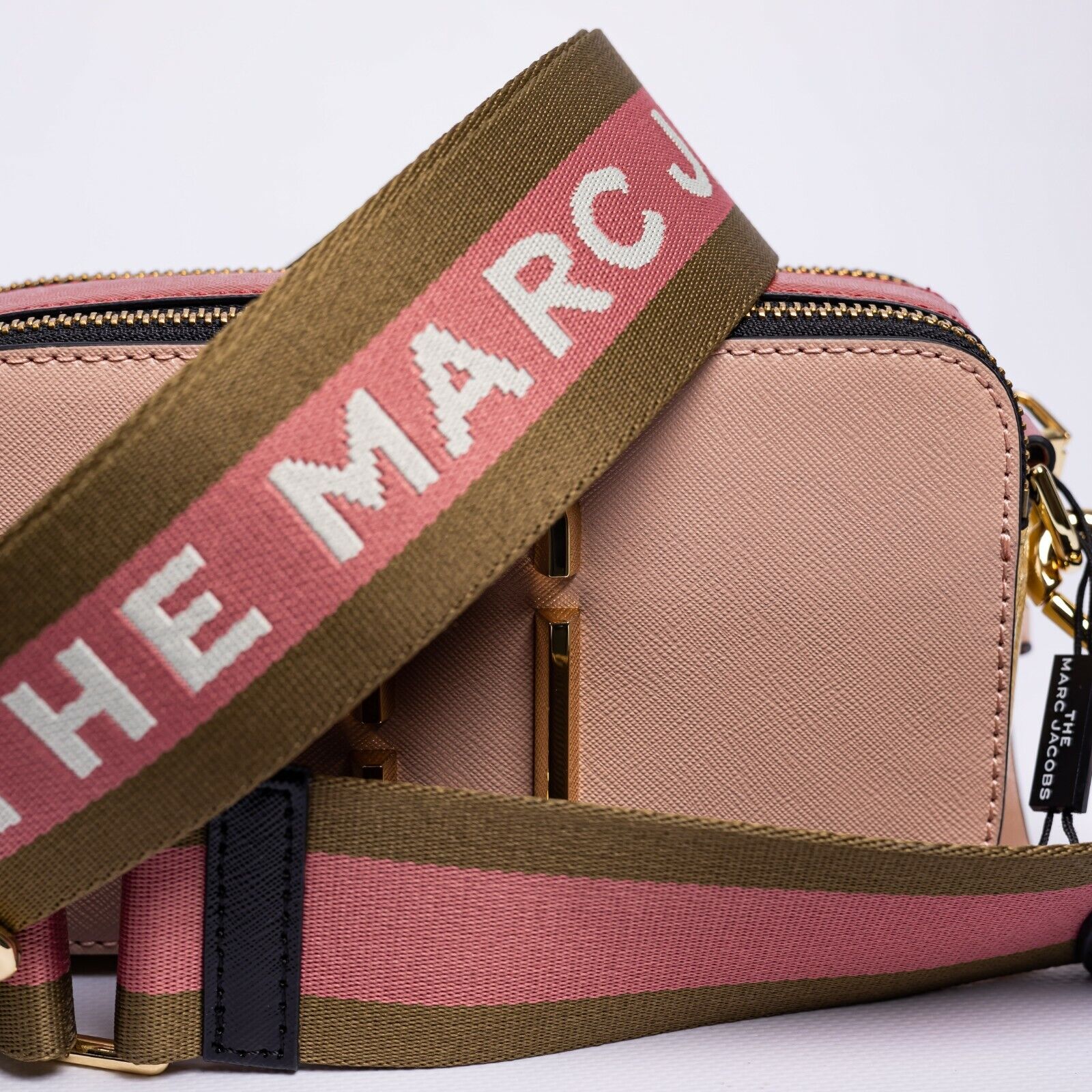 Marc Jacobs The Snap Shot Bag Small - New Rose Multi - Image 10