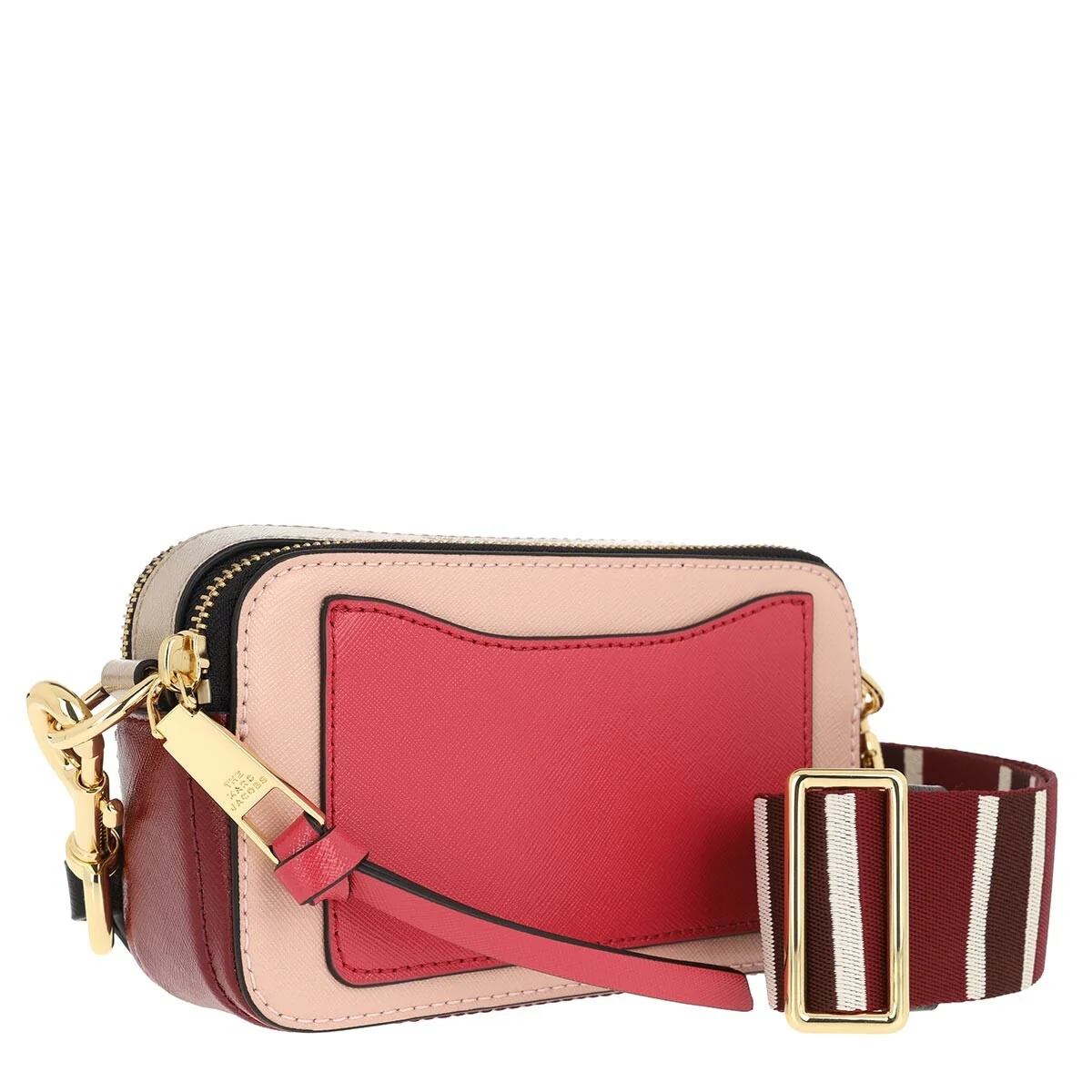 Marc Jacobs The Snap Shot Bag Small - Rose Multi - Image 12