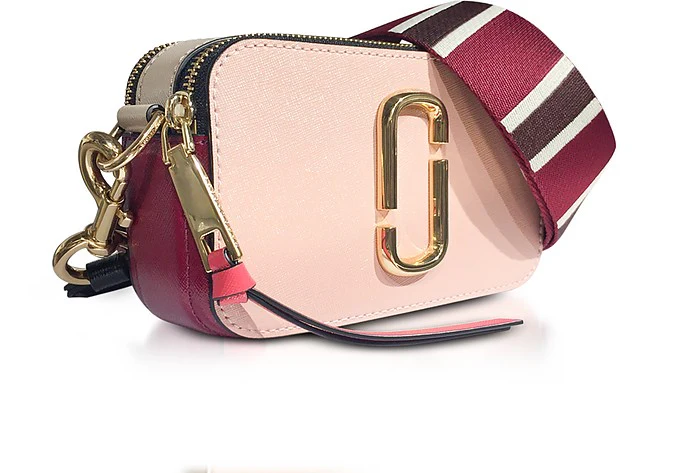 Marc Jacobs The Snap Shot Bag Small - Rose Multi - Image 4