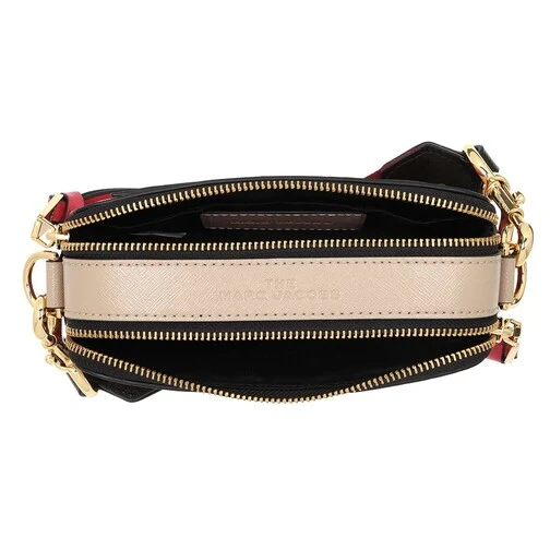 Marc Jacobs The Snap Shot Bag Small - Rose Multi - Image 6
