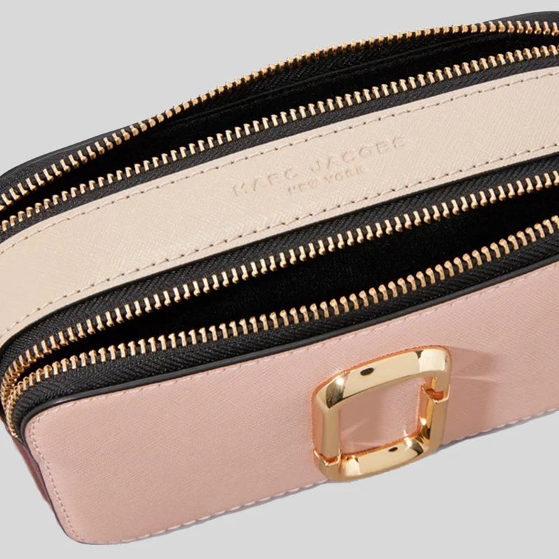 Marc Jacobs The Snap Shot Bag Small - Rose Multi - Image 7