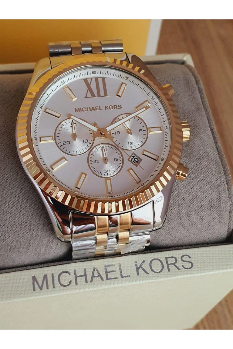 Michael Kors Men’s Chronograph Stainless Steel 44mm Watch MK8344 - Image 6