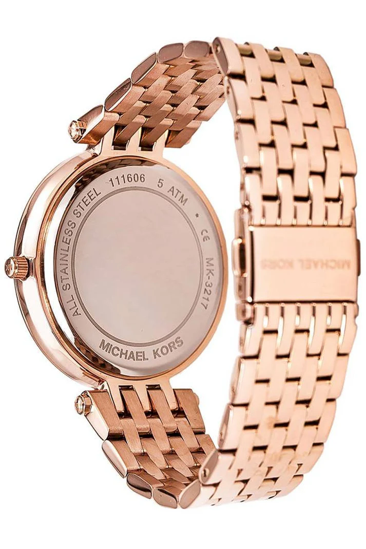 Michael Kors Women’s Quartz Stainless Steel Blue Dial 39mm Watch - 3402 - Image 4