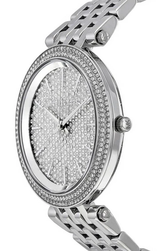 Michael Kors Womens Analogue Quartz Watch with Stainless Steel Strap - 3476 - Image 4