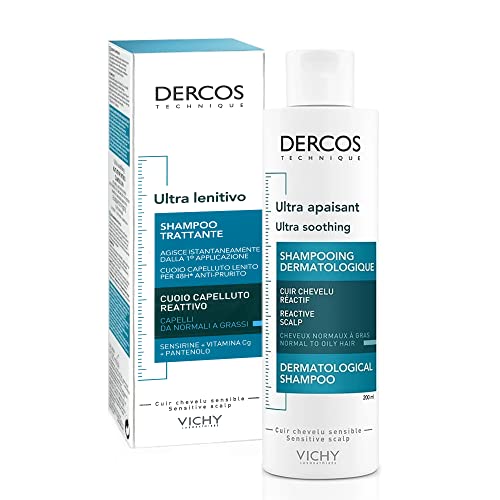 Vichy Dercos Ultra Soothing Shampoo for Dry Hair - 200ml - Image 3
