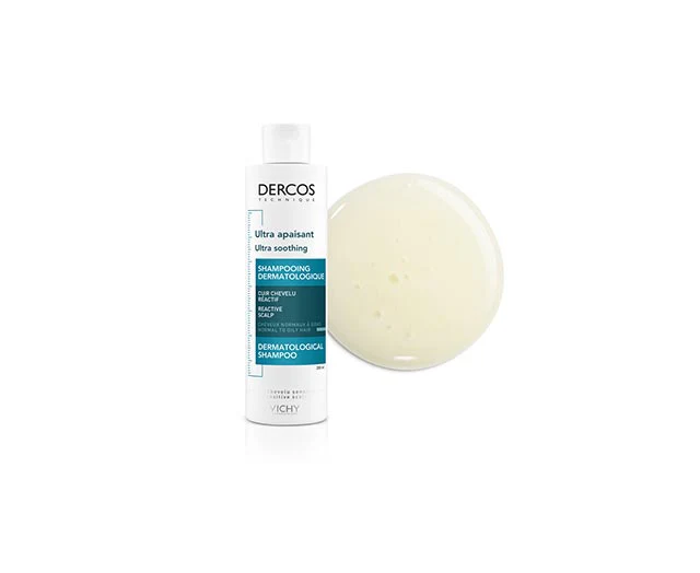 Vichy Dercos Ultra Soothing Shampoo for Dry Hair - 200ml - Image 6