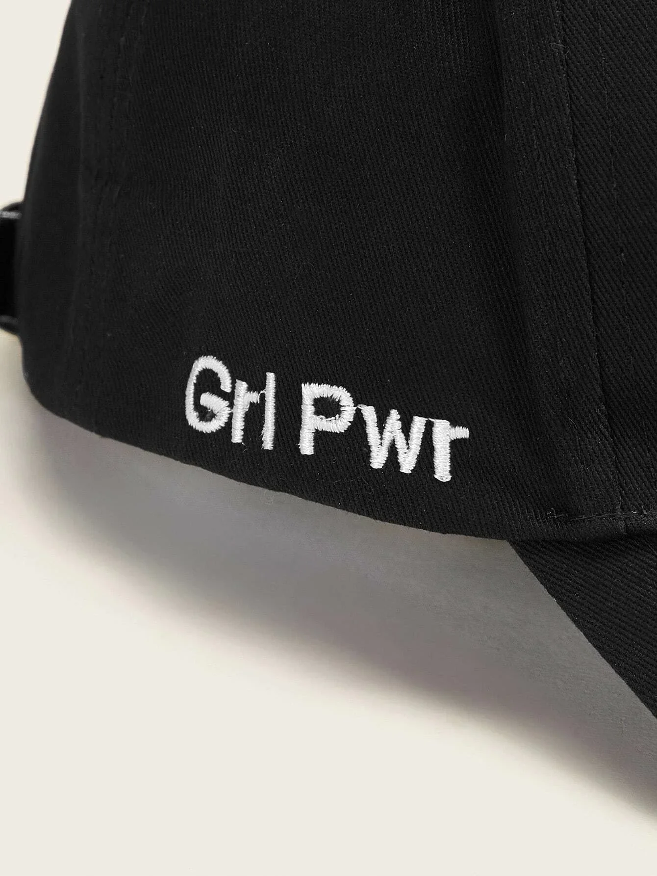 Shein Letter Embroidery Baseball Cap - Image 3