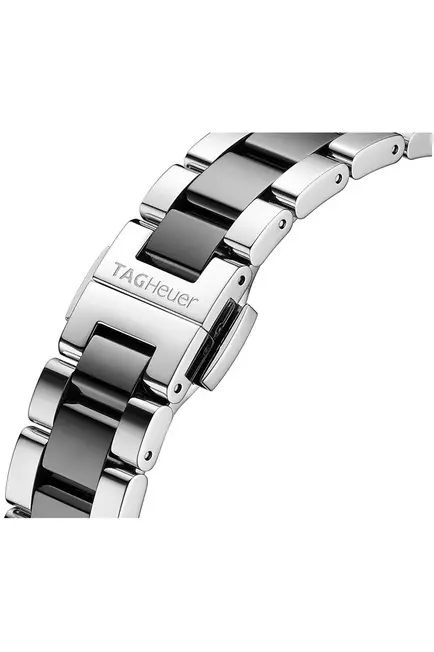 Tag Heuer Aquaracer Quartz Black Dial Two Tone Steel Strap Watch for Women - WAY131C.BA0913 - Image 13