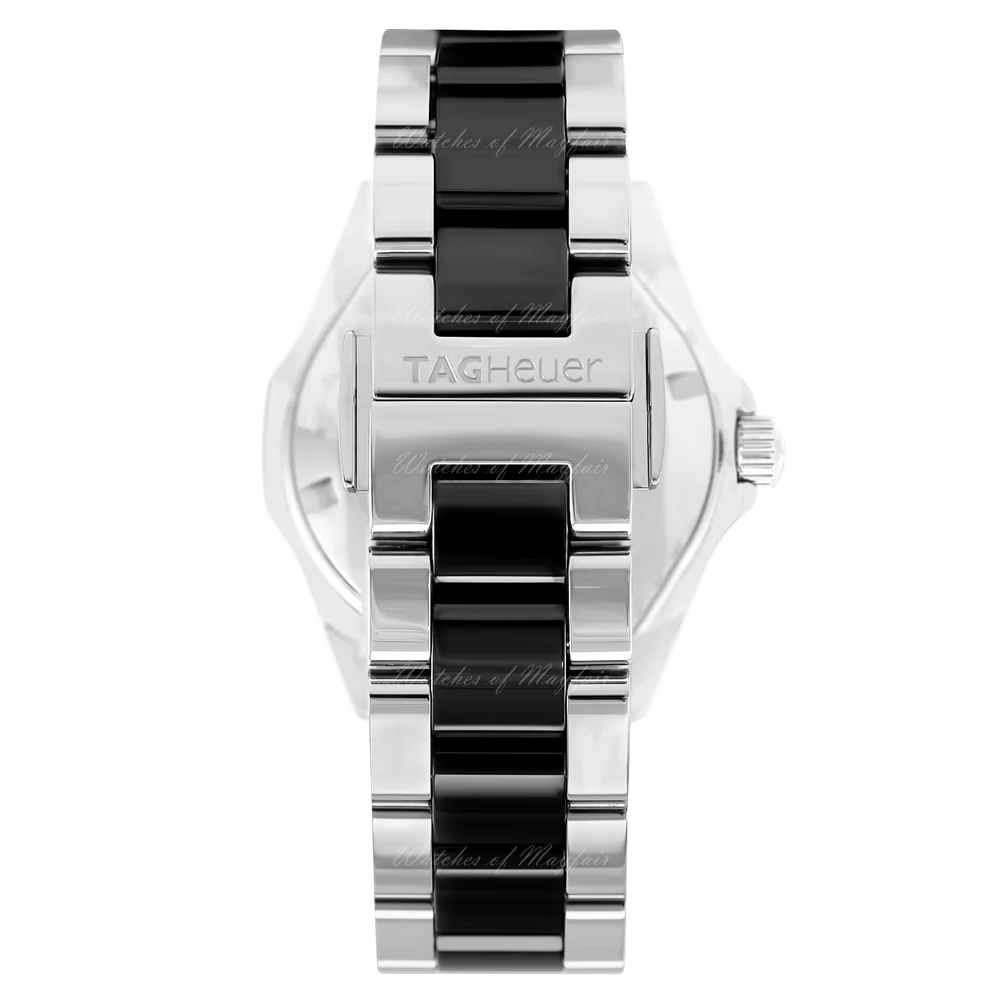 Tag Heuer Aquaracer Quartz Black Dial Two Tone Steel Strap Watch for Women - WAY131C.BA0913 - Image 16