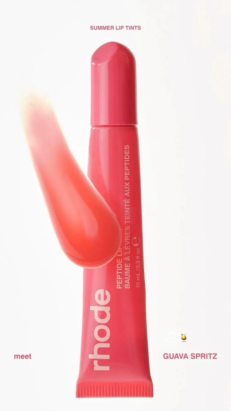 The Rhode Peptide Lip Tint-Guava Spritz - Image 4