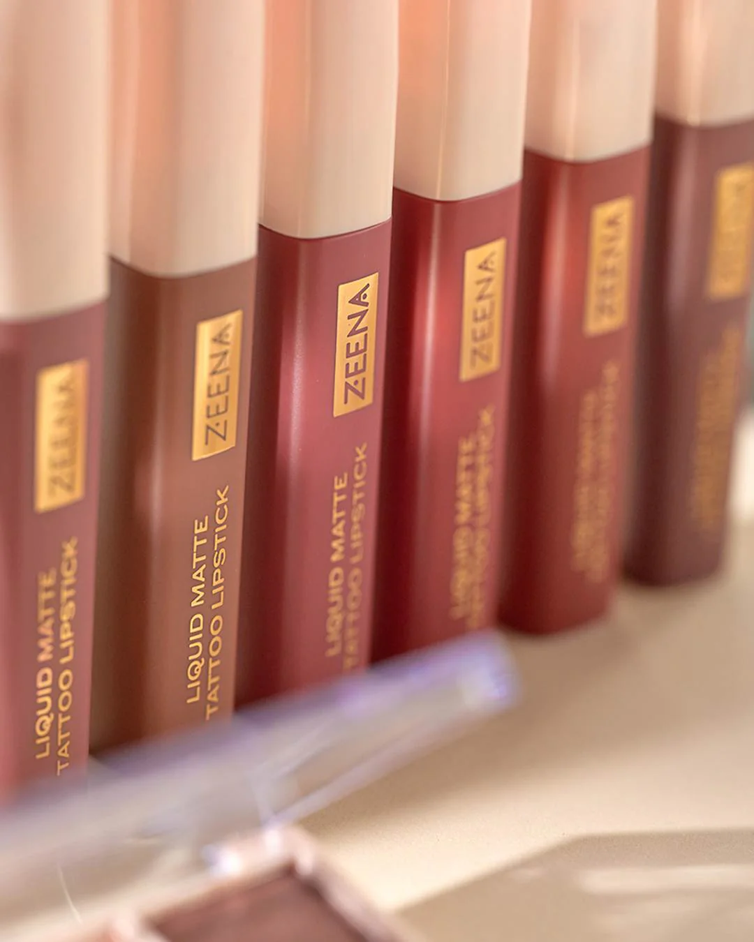 Zeena Cosmetics Liquid Matte Tattoo Lipstick - Image 20
